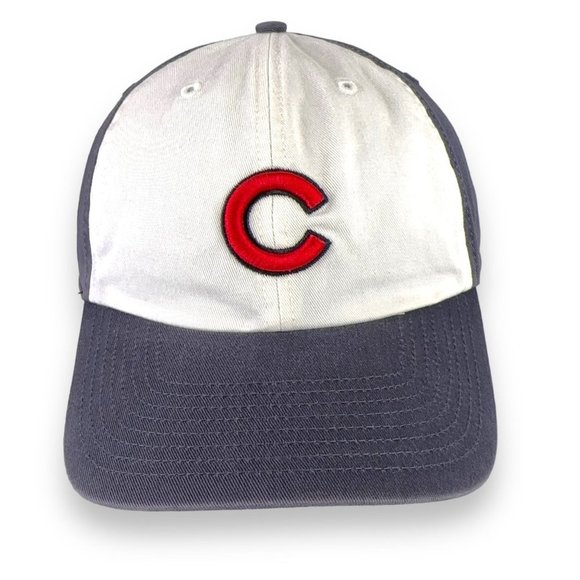 Chicago Cubs Twins Enterprise '47 Baseball Cap Adjustable Strapback Hat Vintage - Picture 1 of 9